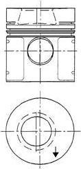 Kolbenschmidt 93964600 поршень на MERCEDES-BENZ LK/LN2