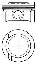 KOLBENSCHMIDT Поршнекомплект AUDI 81,01 AUDI/SEAT/SKODA/VW 1.6 mot.ADP/AEH/AEK/AHL/A (94503700)