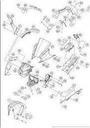 KTM 90508004000 Крепеж обтекателя
