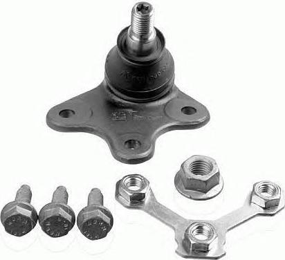 LEMFORDER Шаровая опора лев. VAG VW Polo 01-/SEAT Ibiza/Cordoba 99-/SKODA Fabia (6Q0407365A, 2552402)