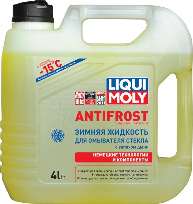 Liqui Moly Жидкость омыват. незамерзающая LIQUI MOLY 4л ANTIFROST Scheiben-Frostchutz (-15) (00649)