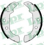 LPR 04980 Колодки тормозные барабанные CITROEN XSARA/ZX/PEUGEOT 306/405 1.1-2.0 87-05 (4241K1)
