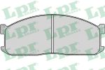 LPR 05P039 Колодки тормозные дисковые FORD ECONOVAN 86-92/KIA BESTA 96-/MAZDA E-SERIE 80-94 передние (3250077)