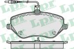 LPR 05P1202 Колодки тормозные дисковые CITROEN C5/C6/PEUGEOT 407/607 2.0-3.0 00- передние (425294)
