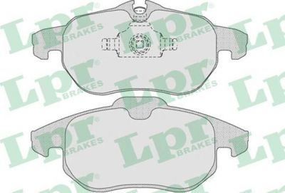 LPR 05P1216 05P1216 Дисковая тормозная колодка