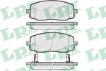 LPR 05P1220 Колодки тормозные дисковые HYUNDAI i10 08-/KIA PICANTO 04- передние (5810107A20)