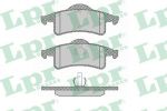 LPR 05P1354 Колодки тормозные дисковые JEEP CHEROKEE 88-01/GRAND CHEROKEE 99-05 задние (05011970AA)