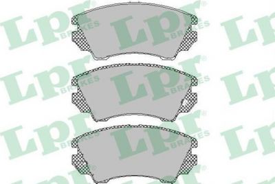 LPR 05P1467 Колодки тормозные дисковые OPEL INSIGNIA, INSIGNIA Saloon, INSIGNIA Sports To (1605434)