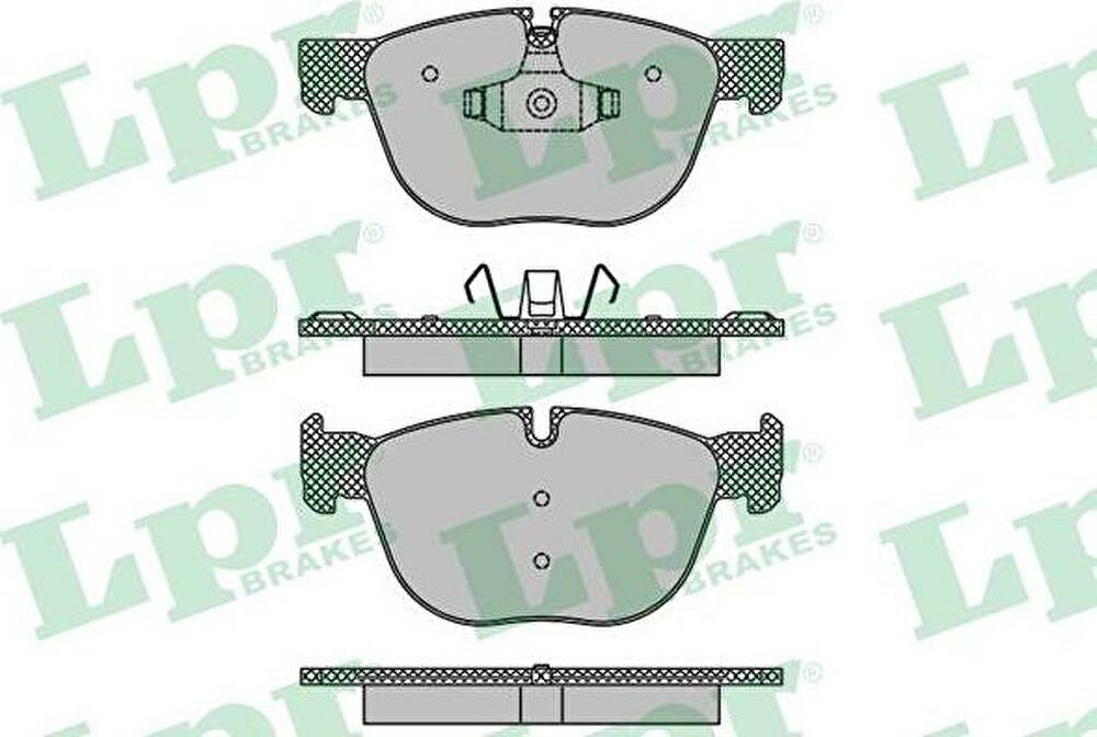LPR 05P1496 Колодки тормозные дисковые X5 (E70), X6 (E71, E72) (34116778403)