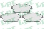 LPR 05P1562 Колодки тормозные дисковые CHEVROLET CRUZE, CRUZE (J300), CRUZE Hatchback (J3 (22799077)