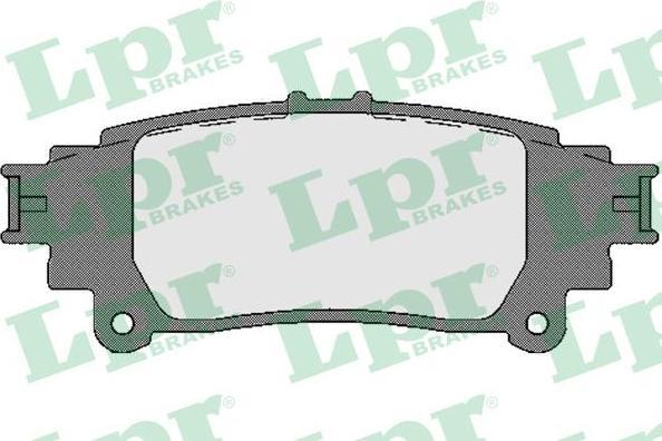 LPR 05P1746 комплект тормозных колодок, дисковый тормоз на LEXUS GS (GRL1_, GWL1_)