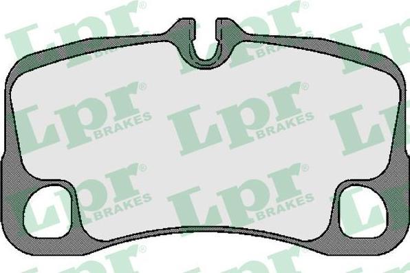 LPR 05P1764 комплект тормозных колодок, дисковый тормоз на PORSCHE 911 (997)
