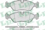 LPR 05P304 Колодки тормозные дисковые OPEL VECTRA A/B/DAEWOO ESPERO 91-99 передние (90398760)
