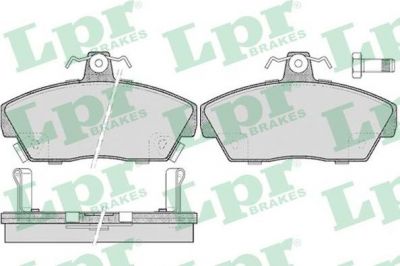 LPR 05P429 Колодки тормозные дисковые пер с датч ROVER 400(571437J) (GDB497)