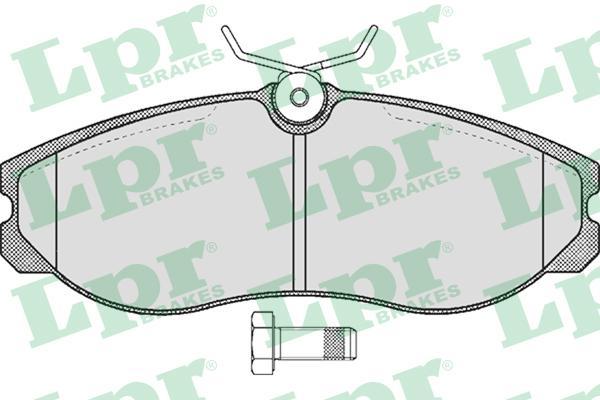 LPR 05P470 Колодки тормозные передние FORD MAVERICK NISSAN TERRANO II (1957042)
