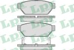 LPR 05P547 Колодки тормозные дисковые MITSUBISHI CARISMA 96-06/COLT 92-05/LANCER 92-03 задние (571943)