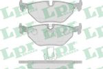 LPR 05P650 Колодки торм. задние E39 TOURING 95-03 123X42,3X17,3mm (34216761281)