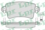 LPR 05P791 Колодки тормозные задн. RENAULT MASTER OPEL MOVANO 98- (7701206763)
