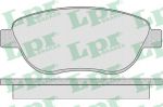 LPR 05P807 Колодки тормозные передние PEUGEOT 307 1.6 CITROEN C4 1.4 1.6 2.0 04> (425331)