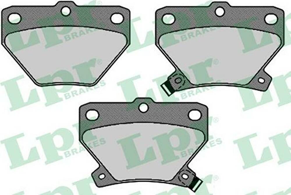LPR 05P836 Колодки тормозные дисковые TOYOTA CELICA 99-/COROLLA 00-/PRIUS 1.5 00-/YARIS 99- задние (0446652060)