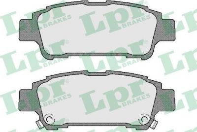 LPR 05P996 Колодки тормозные зад. TOYOTA Avensis Previa Verso 2,0 2,4L 00-> (0446628040)