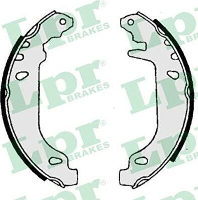 LPR 06020 Колодки тормозные барабанные CITROEN XSARA/ZX/PEUGEOT 306 97-05 (95659470)