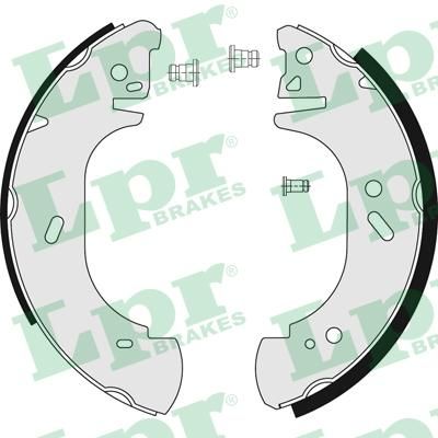 LPR 06750 Колодки тормозные барабанные FORD TRANSIT 2.0/2.5D 88-00 (6733350)
