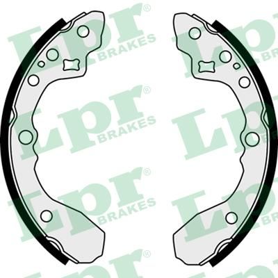 LPR 08490 Колодки тормозные барабанные SPECTRA 1.6 (ИЖ) 05- (0K23N2638Z)