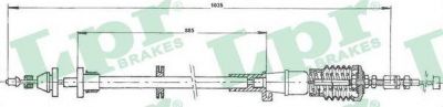 LPR C0068A тросик газа на FIAT UNO (146A/E)