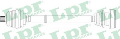 LPR DS14052 приводной вал на AUDI 80 (89, 89Q, 8A, B3)