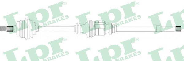 LPR DS38028 приводной вал на PEUGEOT 405 II Break (4E)