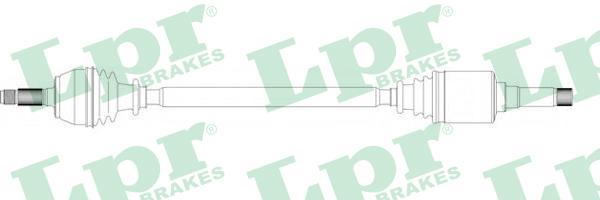 LPR DS38040 приводной вал на PEUGEOT 106 I (1A, 1C)