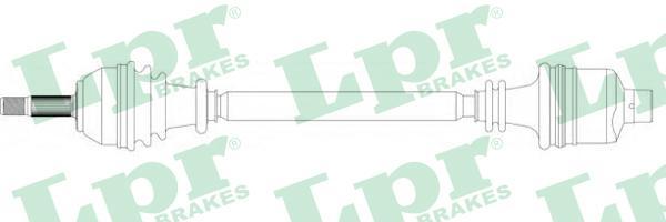 LPR DS39101 приводной вал на RENAULT KANGOO (KC0/1_)