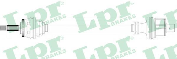 LPR DS49025 приводной вал на VOLVO V40 универсал (VW)