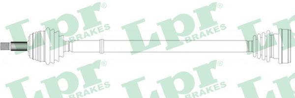 LPR DS51038 приводной вал на VW PASSAT Variant (3A5, 35I)