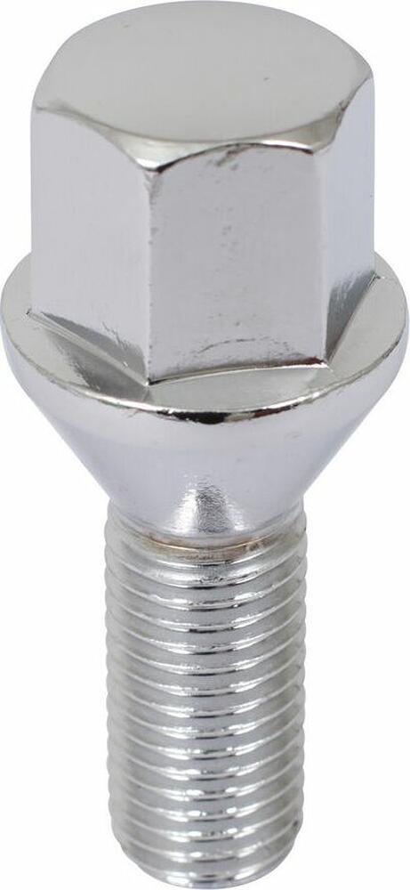 LS S030404 Болт колесный M12×1.5, 52/25 мм, конус, ключ 17 мм, хром