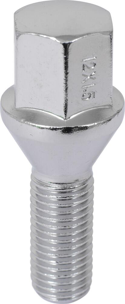 LS S030409 Болт колесный M12×1.5, 54/27 мм, конус, ключ 17 мм, хром