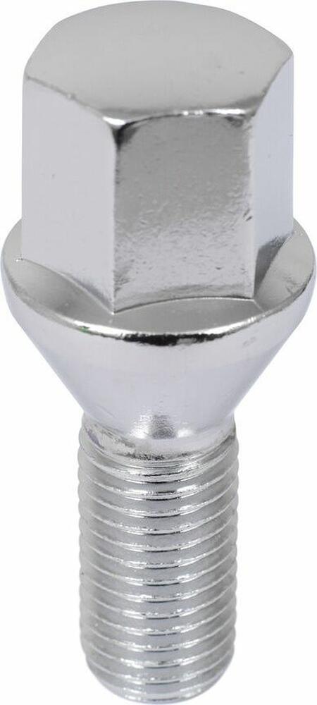 LS S032533 Болт колесный M12×1.5, 52/24 мм, конус, ключ 17 мм, хром