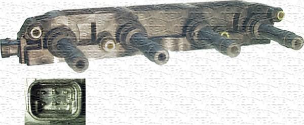 Magneti Marelli 060801008010 катушка зажигания на OPEL ASTRA G универсал (F35_)