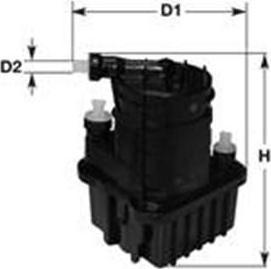 Magneti Marelli 153071760255 топливный фильтр на RENAULT CLIO III (BR0/1, CR0/1)
