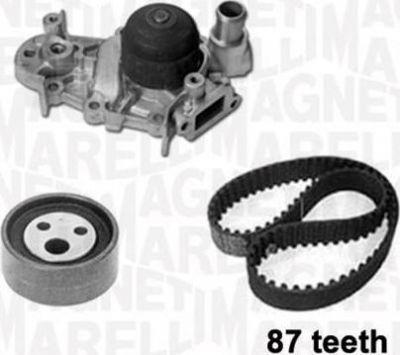 Magneti Marelli 341401470001 водяной насос + комплект зубчатого ремня на RENAULT CLIO I (B/C57_, 5/357_)