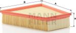 MANN Фильтр воздушный SKODA Fabia/Roomster/Praktik mot.1.0/1.4L (C 2295/2) MANN Фильтр воздушный SKODA Fabia/Roomster/Praktik mot.1.0/1.4L (C 2295/2)