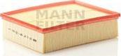 MANN Фильтр воздушный AD A4 01-> (C 27 192/1)