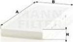 MANN Фильтр салонный AD A4/80 92-94 VW B5 97-00 (CU 3955) MANN Фильтр салонный AD A4/80 92-94 VW B5 97-00 (CU 3955)