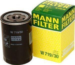 MANN-FILTER Фильтр масляный MANN W 719/30 MANN W 719/30 (W 719/30)