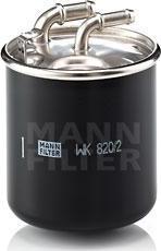 MANN Фильтр топливный MB W169/W245/W164/W221/W639 mot.CDI (WK 820/2 X)