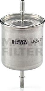 MANN Фильтр топливный VOLVO 40/60/80/XC90/XC70 (WK 822/2)