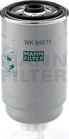 MANN Фильтр топливный AD VW турбодизель 97-> (WK 842/11)
