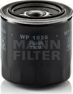 MANN Фильтр масляный TOYOTA Ave/Car/Cor/Rav 1.9-2.0 дизель (WP 1026)