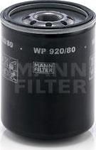 MANN Фильтр масляный OPEL FRONTERA/MONTEREY D (0649001, WP920/80)